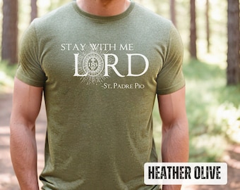 Padre Pio, Saint shirt, Catholic mens shirt, Catholic womens shirt, Catholic gift, Catholic shirt, Catholic tee,Catholic mens gift