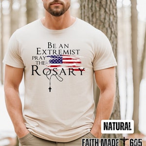 Rosary, Catholic shirt, Catholic gift, Catholic man shirt, Catholic womens shirt, Catholic tee, Catholic womens gift, Catholic mens gift