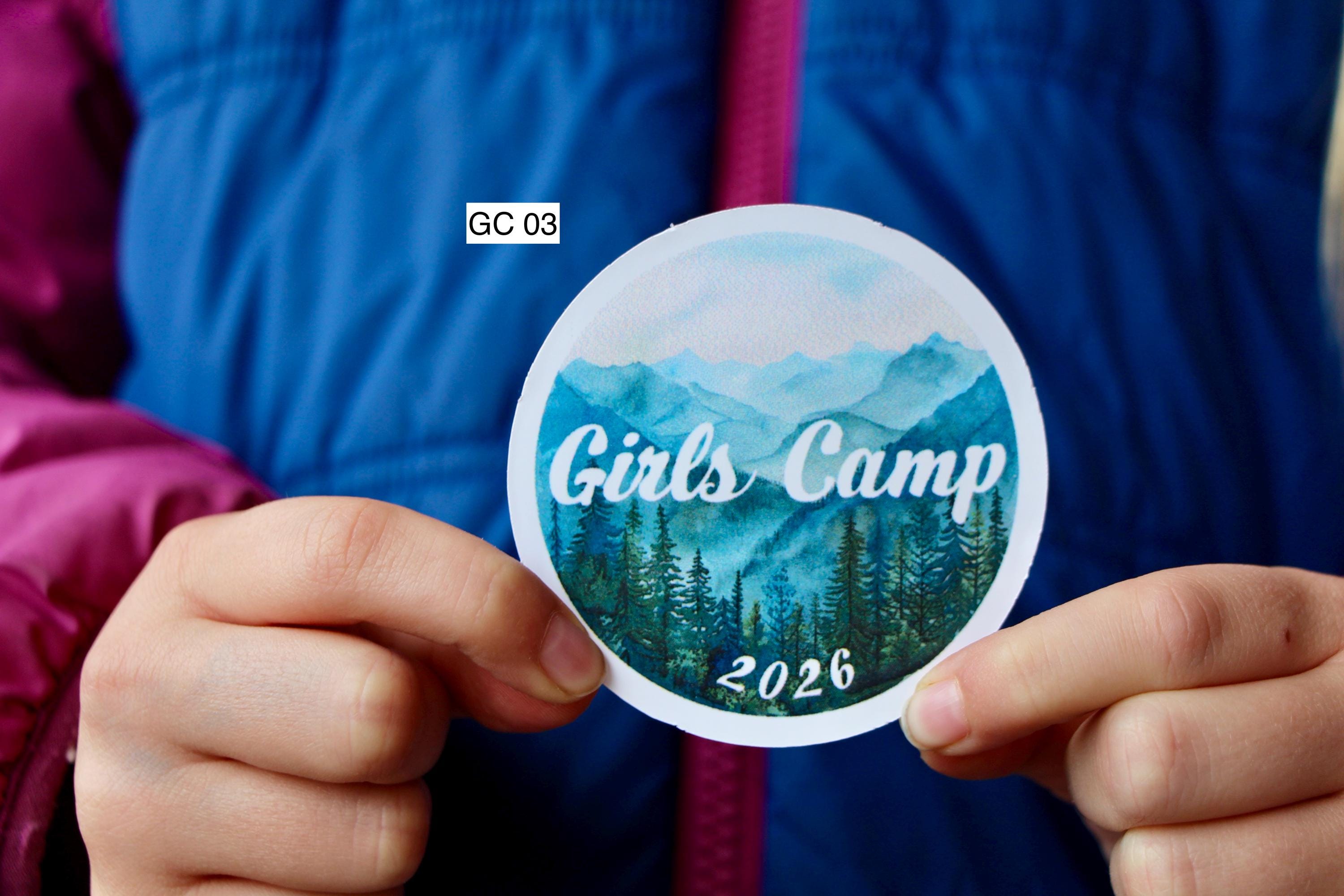 Young Women Camp Stickers 2026 - Etsy