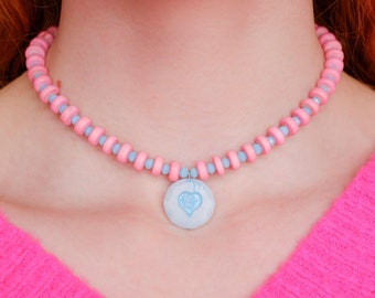 Candy Heart Choker | Handmade Jewelry