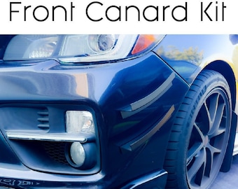 Front Bumper Canards Kit for Subaru WRX STi 2015-21