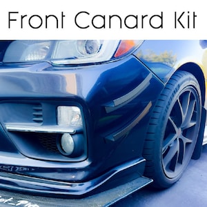 Front Bumper Canards Kit for Subaru WRX STi 2015-21