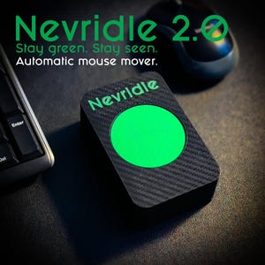 NevrIdle - 環境に優しく、存在感を際立たせる。自動マウス移動ツール。