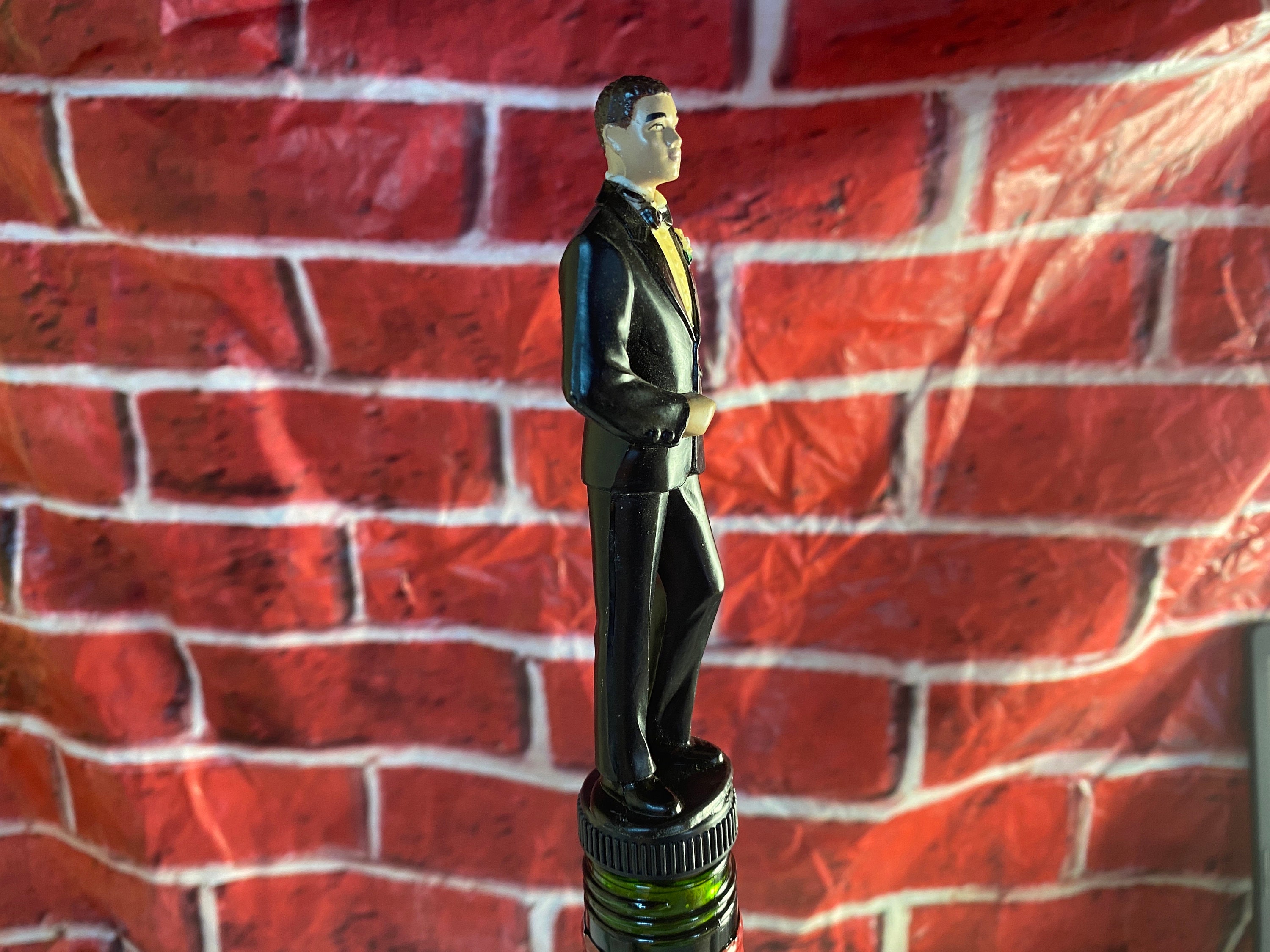 Bride and Groom Vintage Wine Stopper Set Bottle Cork Etsy