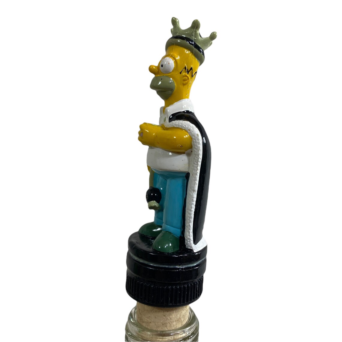 Homer Simpson Wine Stopper the Simpsons Bottle Cork Etsy