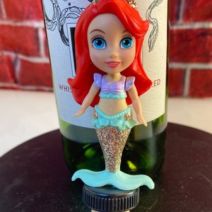 Ariel Zeemeermin Wijnstopper Fles Kurk Wijnstopper