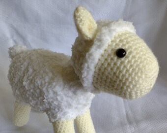 Downloadable PDF Crochet Pattern Shepherd's Sheep