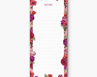 Love in Full Bloom Coral | Notepad