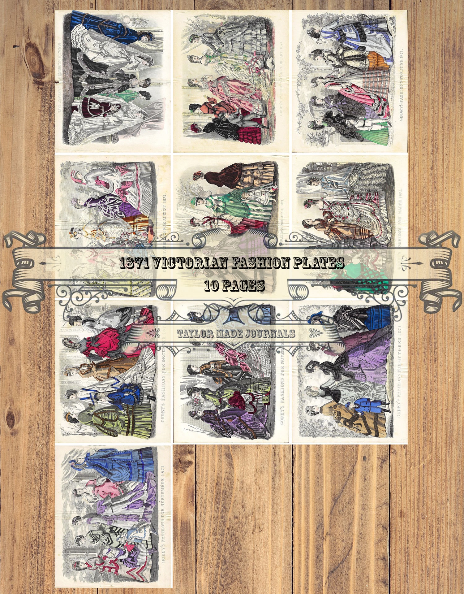 Godey's Fashions - Etsy UK