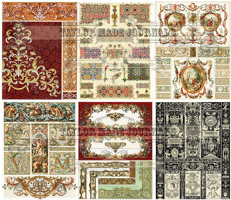 Age of Enlightenment Junk Journal Digital Kit -30 Page 8.5x11 Medieval Junk Journal Kit Renaissance Printable Renaissance Journal Kit
