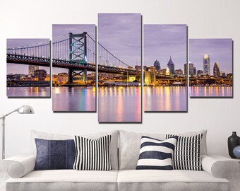 Bridge wall art | Etsy