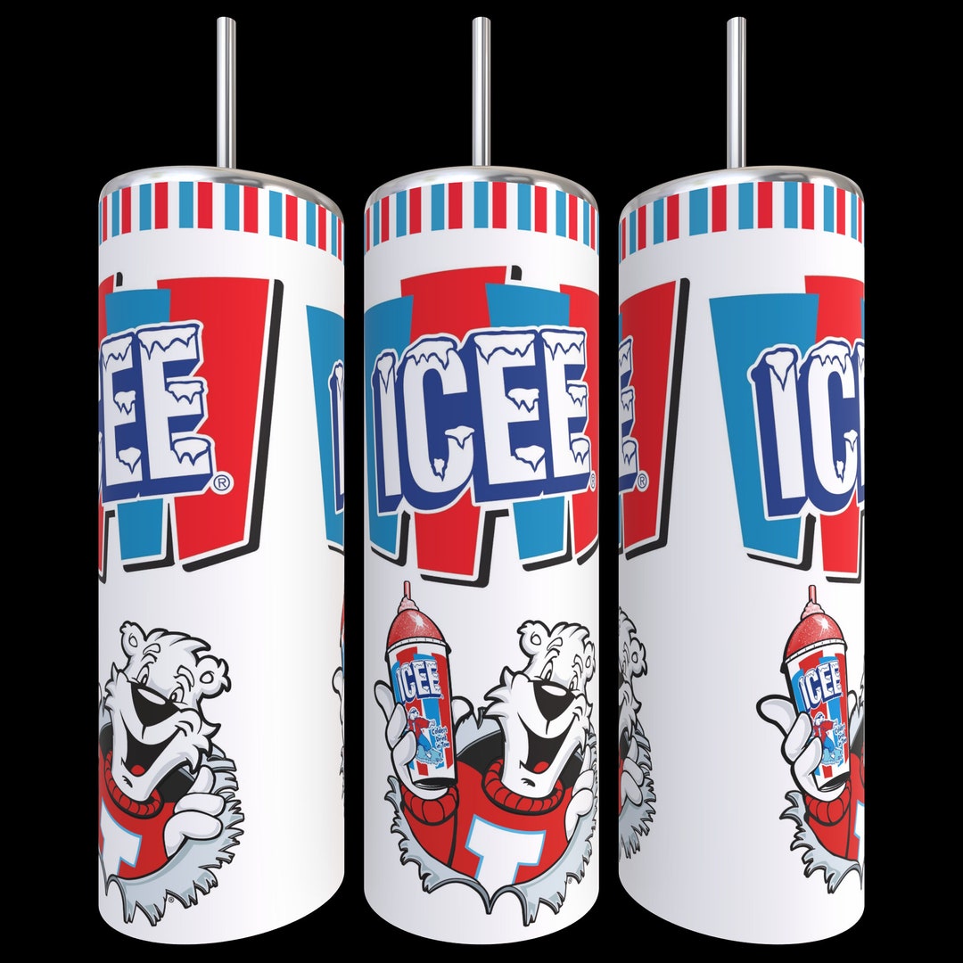 Custom Icees Icee Tumbler, Tumbler, Custom Tumbler, Skinny Tumbler, Custom Drinkware ...