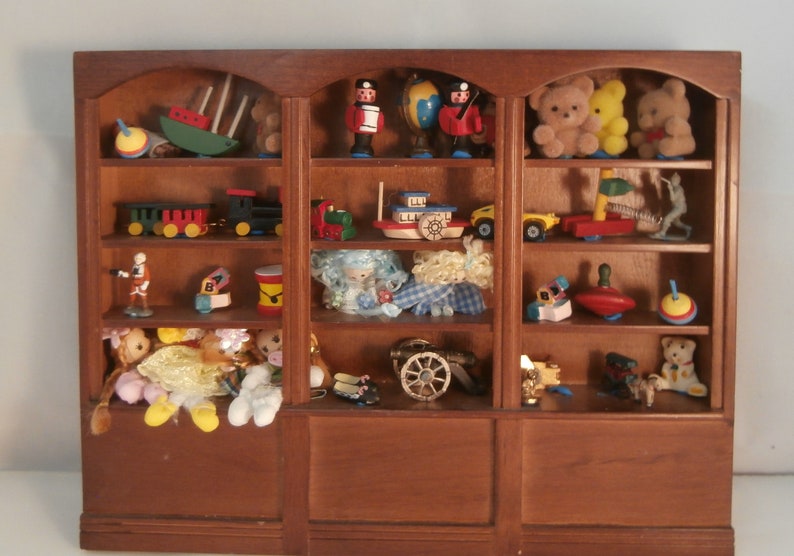 Miniature Dollhouse Holiday Toy Shop Victorian Retail Wood Etsy Canada