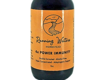Mushroom Super Power Tincture- 4x Strength- Alcohol Free