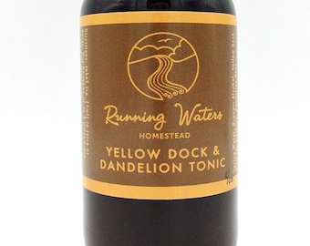 Yellow Dock and Dandelion Tincture