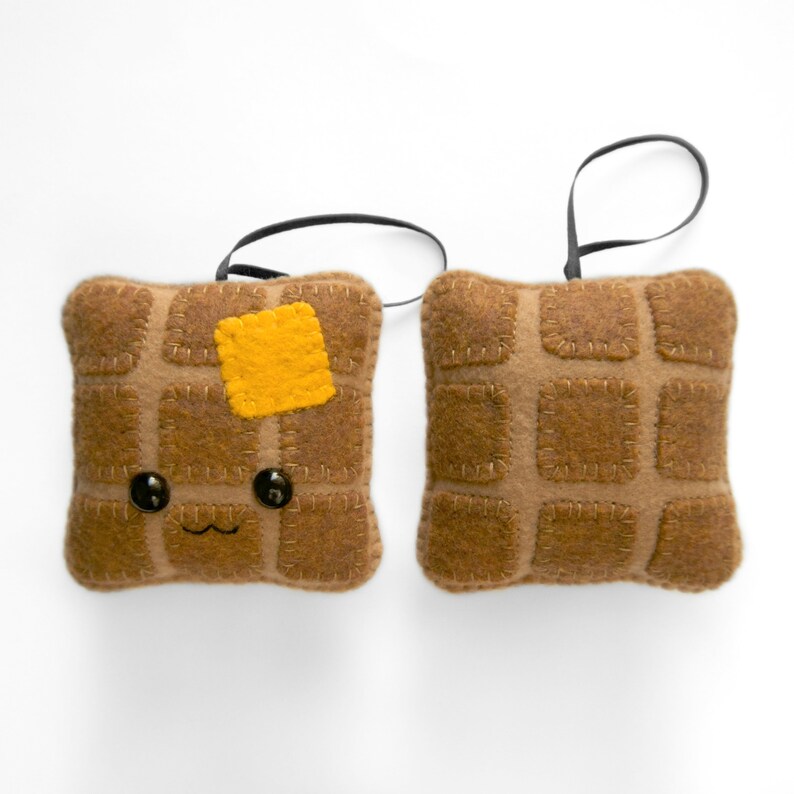 Kawaii Plush Waffle / Plush Food / Plushies / Cute Gifts / Etsy Ireland