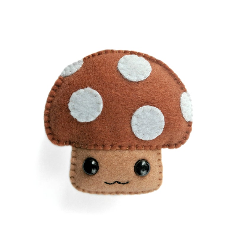 Kawaii plush mushroom / Plush food / Plushies / Cute gifts / Etsy