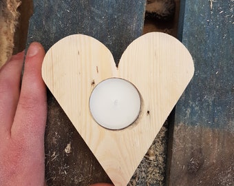 Heart Shaped Tealight Holder