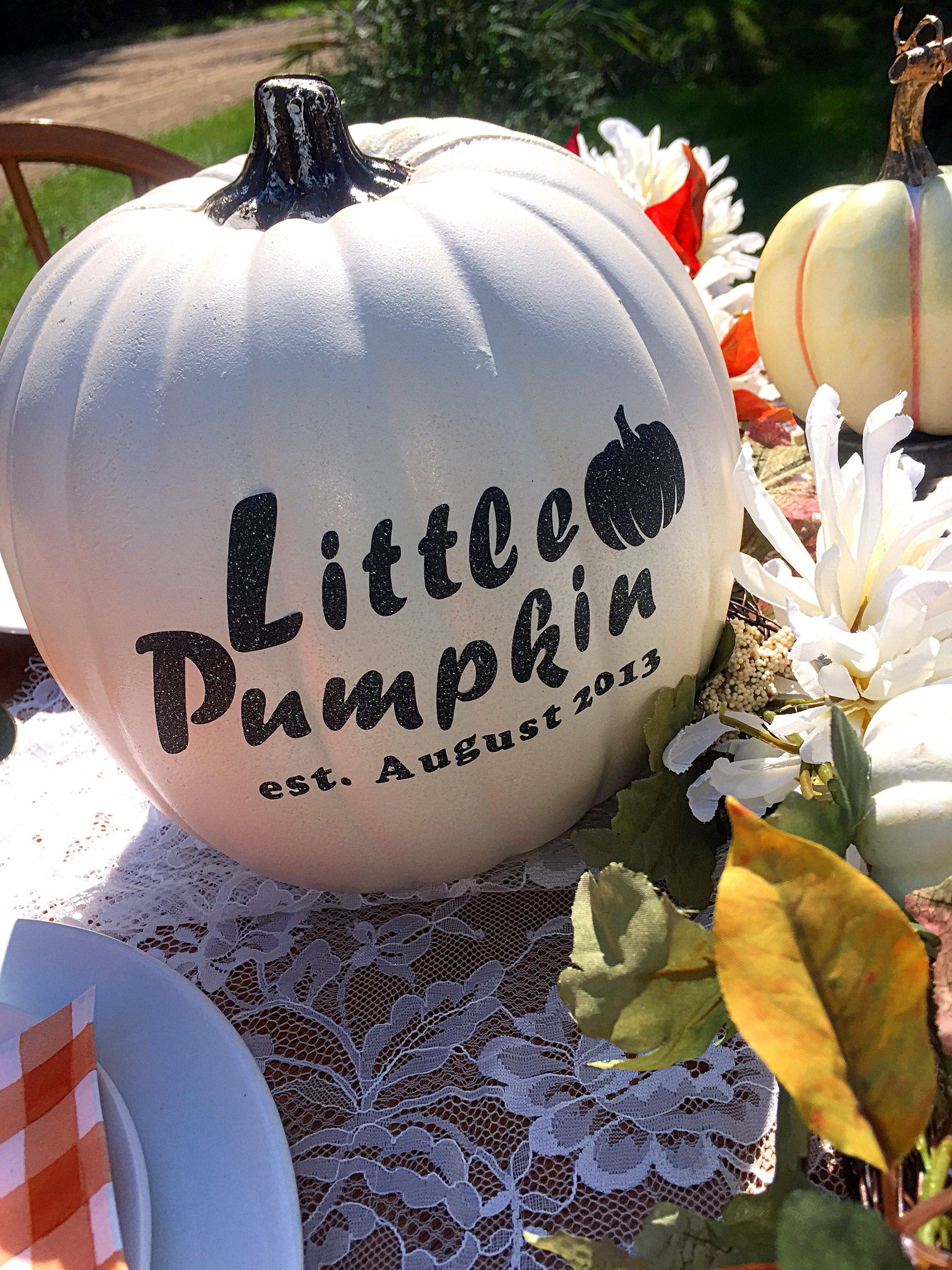 Little Pumpkin Baby Shower Centerpiece & Decoration Baby - Etsy Canada