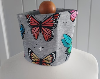 Handmade Kids Fleece Snood: Butterfly Print Neck Warmer