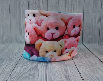 Handmade Fleece Lined Kids Snood: Children's Neckwarmer