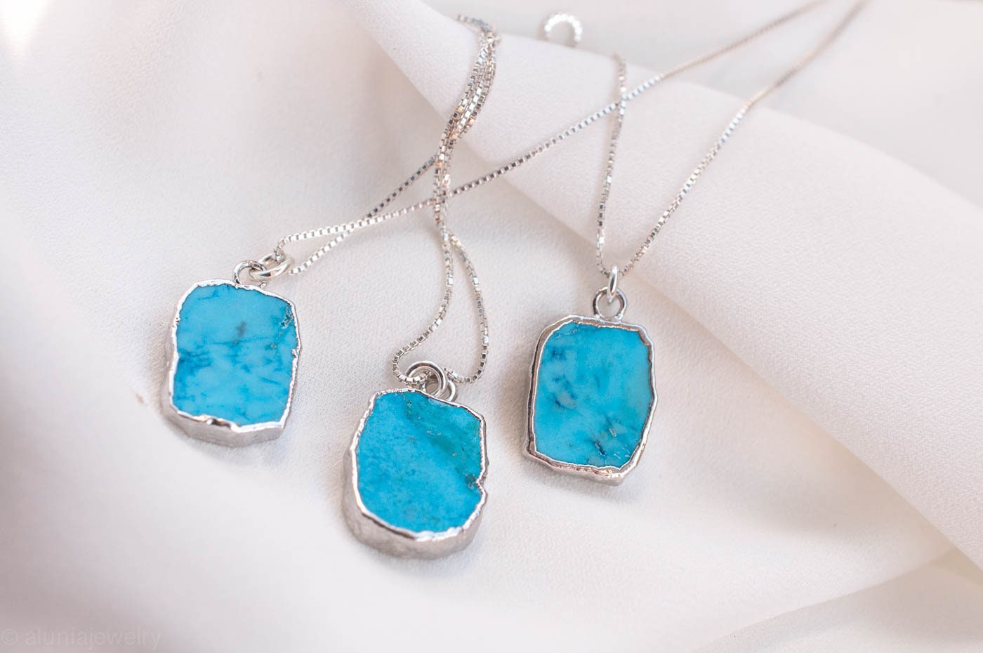 Gift for Her Turquoise Silver Necklace Birthday Gift Mom Gift - Etsy Gift for Her Turquoise Silver Necklace Birthday Gift Mom Gift - Etsy