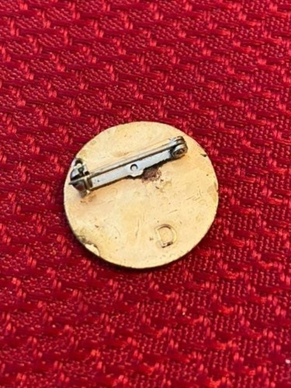 Girl Scout Pin Blue & Gold Vintage Brownies Etsy