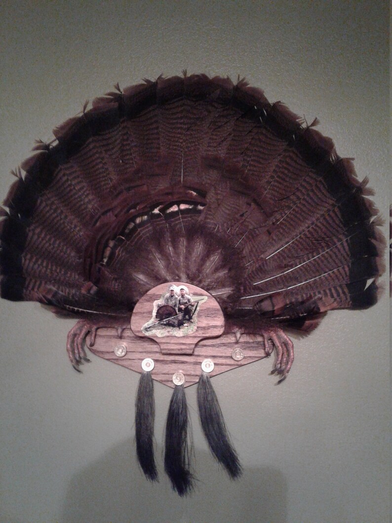 A.M.M. Oak Turkey Fan/beard Mounting Plaque/kits blankadd Etsy UK