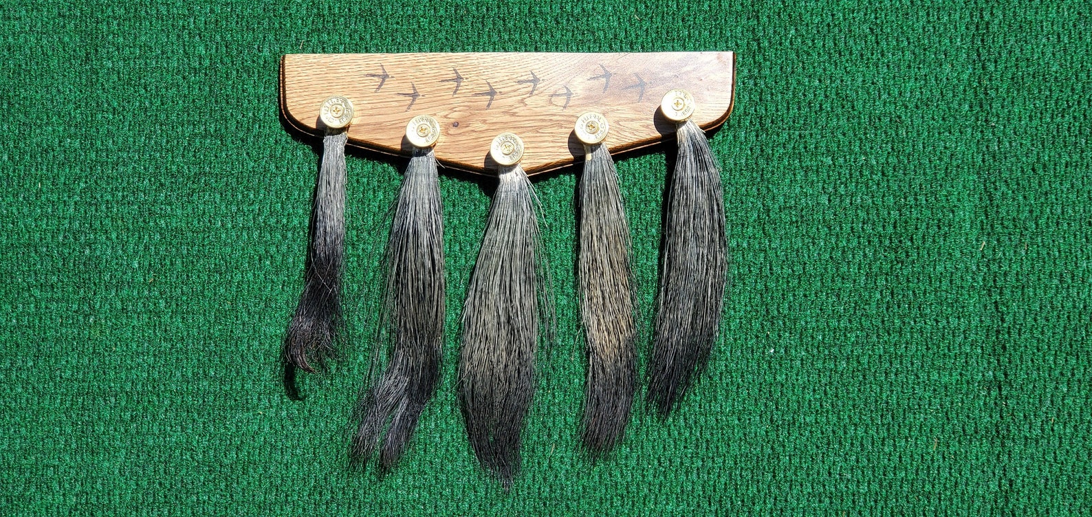 A.M.M. Turkey Beard Collector Wall Mounting Kits Etsy UK
