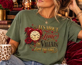 Dark Romance Shirt, Villain Bookish Tee, Morally Grey Romance Reader Shirt