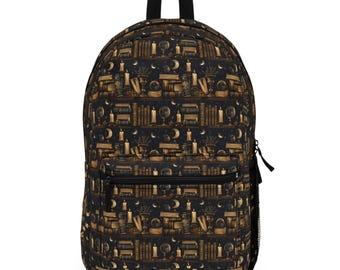 Literary Backpack: Dark Academia Book Lover School Travel Bag