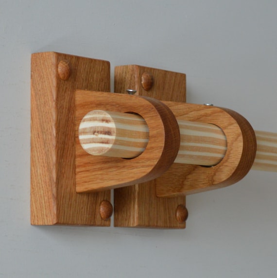 Curtain Pole Rod Holders Bracketsoak Hong Kong Curtain Pole Rod Holders, Wooden Curtain Rail Holders