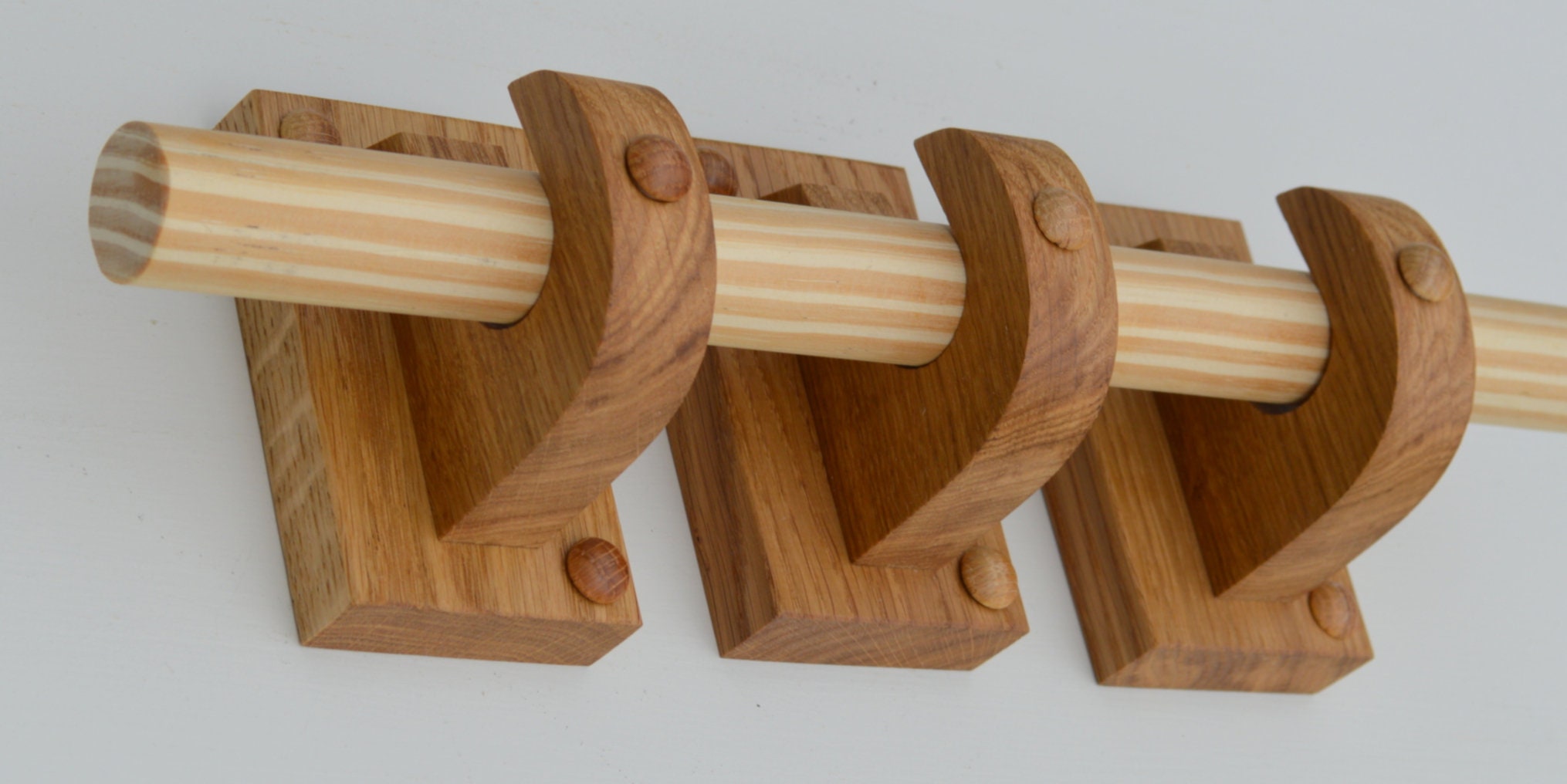 Curtain Pole Holders Brackets Curtain Pole Rod Holders Solid Etsy UK