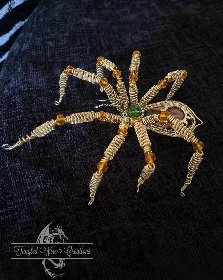 Spider Wire Sculpture 