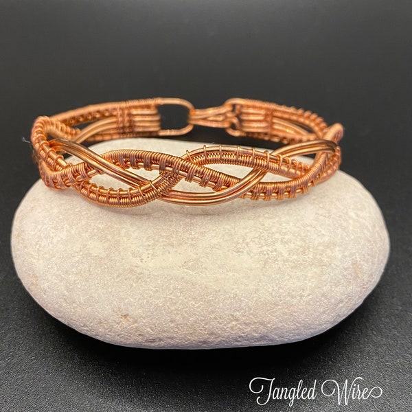 Copper Wire Bracelet Etsy