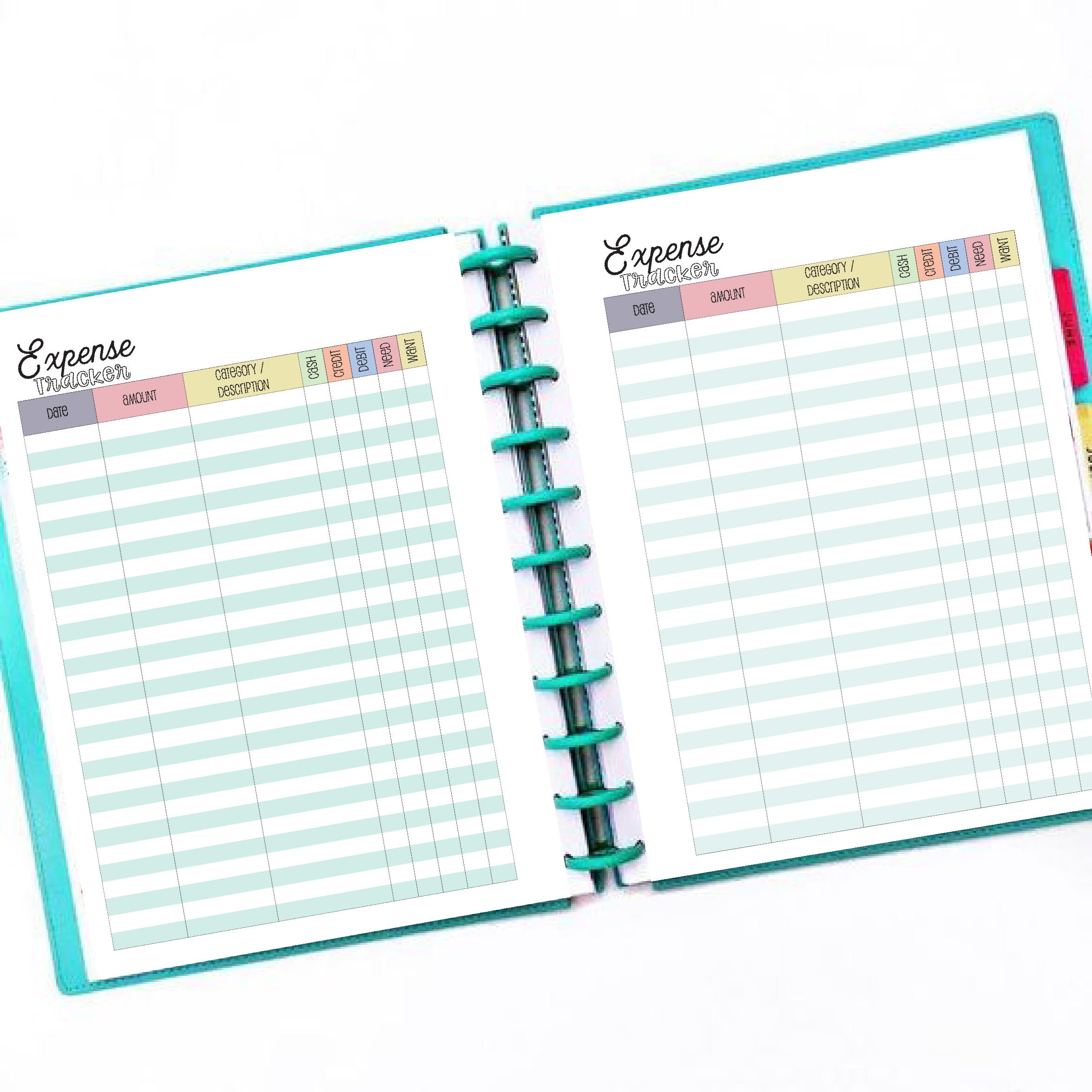 Happy Planner Budget Printable Full extension pack Big Etsy México