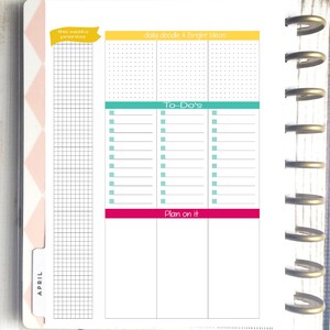 Happy Planner Printable Miss Maker Weekly Layout Classic Size Undated ...