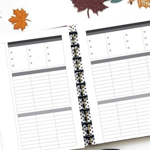 Happy Planner Printable - Faith Warrior - Weekly Layout - Classic Size - Undated & Unlabeled - Black and  White
