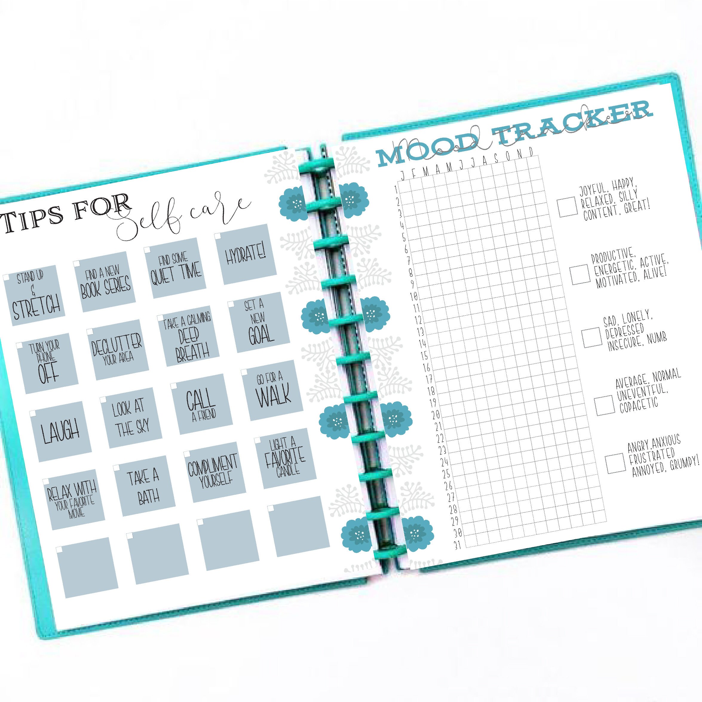 Happy Planner Printable BIG Size Wellness Full Expansion - Etsy