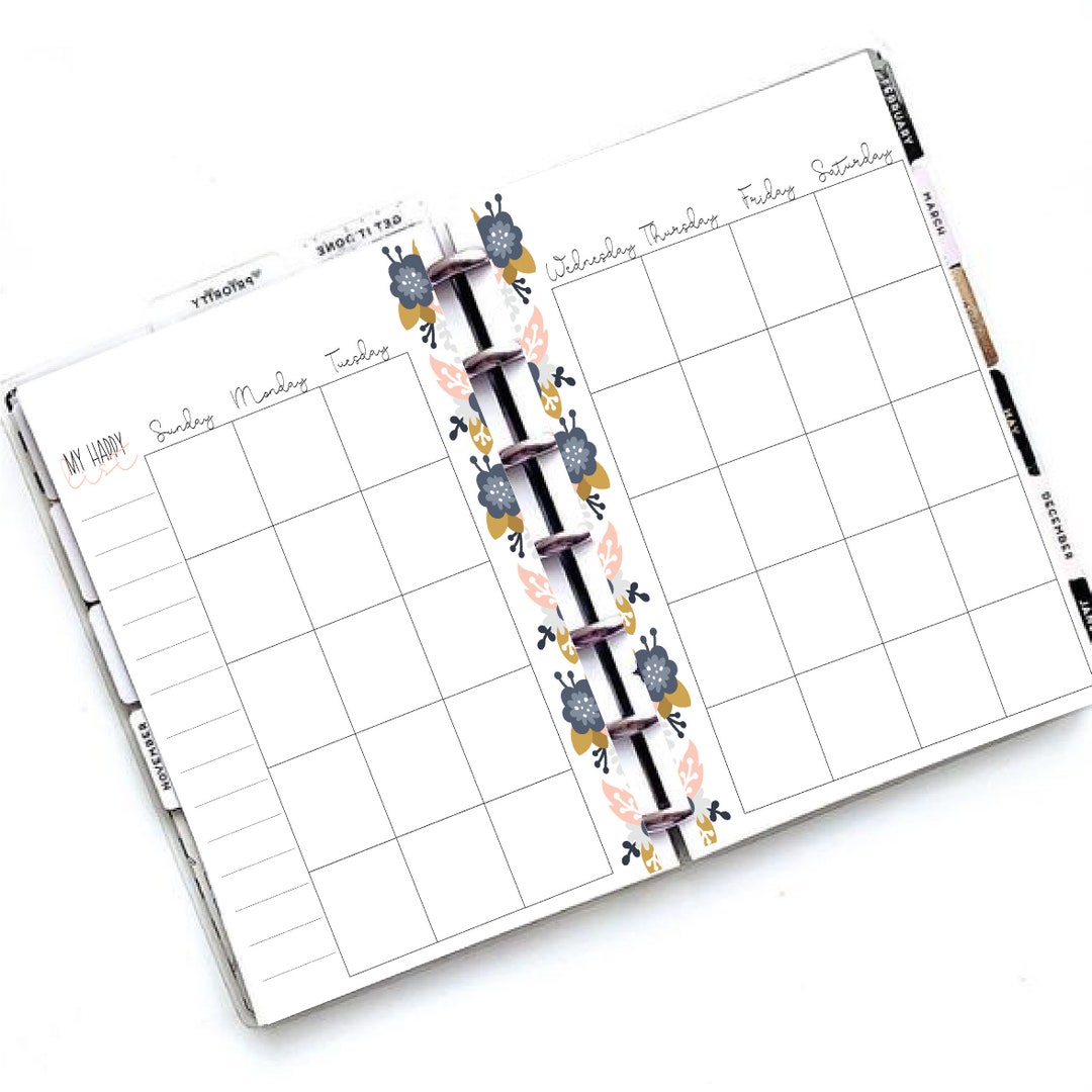 Happy Planner Printable Mini Size Wellness Full Expansion - Etsy