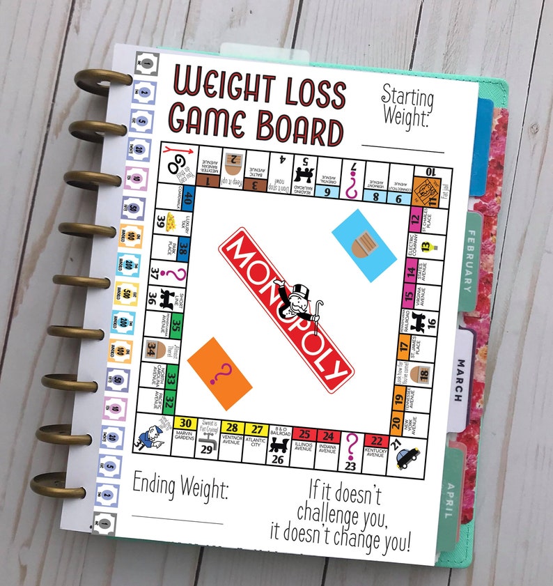 Happy Planner Printable Game Board Weight Loss Tracker Etsy happy-planner-printable-game-board-weight-loss-tracker-etsy