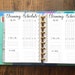 Happy Planner Printable - Cleaning Schedule - Classic Size - Vines - Etsy