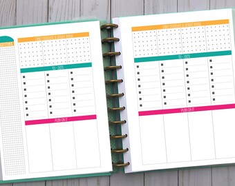 Happy Planner Printable Miss Maker Weekly Layout Classic | Etsy