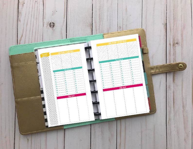 Happy Planner Printable - Miss Maker- Weekly Layout - Mini Size ...