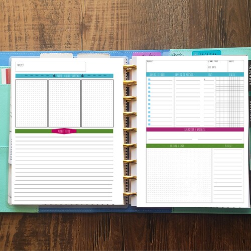 Happy Planner Printable Miss Maker Weekly Layout BIG Size - Etsy