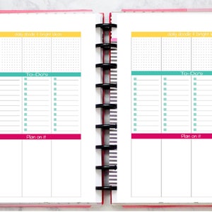 Happy Planner Printable Miss Maker Weekly Layout Classic Size Undated ...