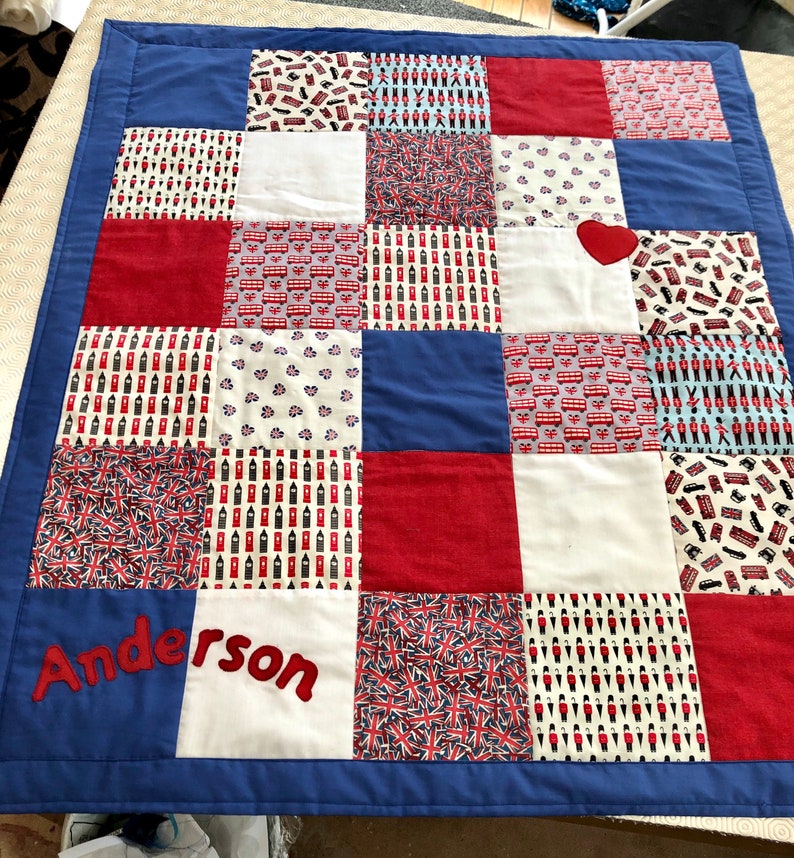 Custom Keepsake Memory Quilt Baby Clothes Blanket Gift Etsy