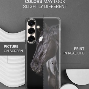 Horse Phone Case Cute Horse Print Cover For Samsung S26 S26 Plus S26 Ultra S25 FE S25 Ultra S25 Edge S24 Ultra S24 S23 S22 S21 A16 A25 A56 image 5