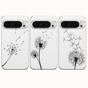 Dandelion Phone Case Dandelion Pattern Cover For Google Pixel 10A 10Pro 10Pro XL 9Pro XL 9 9A 9Pro 8A 8 7A 7 7Pro 6 6Pro 6A XL 5A 4A 4XL 4