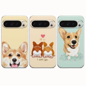 Handyhülle mit Corgis-Welpenmotiv, süße Corgis-Hülle für Google Pixel 11, 11 Pro, 11 Pro XL, 10a, 10 Pro XL, 9a, 9 Pro, 8a, 8 Pro, 8, 7a, 7, 7 Pro, 6, 6 Pro, 6a XL, 5a, 4a, 4
